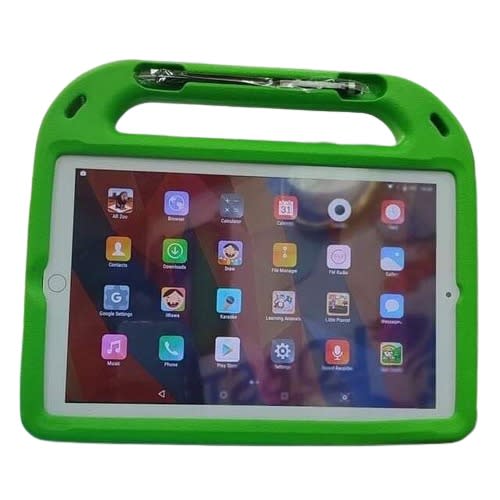 B2050 Pro+ Android Kids Tablet - 256GB ROM - 6GB RAM - 5G Dual Sim - 6000mAh - Green Cover