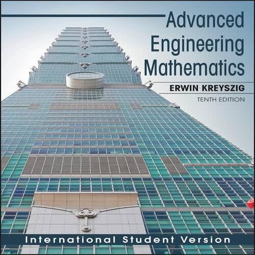 Advanced Engineering Mathematics Tenth Edition By Erwin Kreyszig