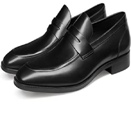 Leather Loafers - Black