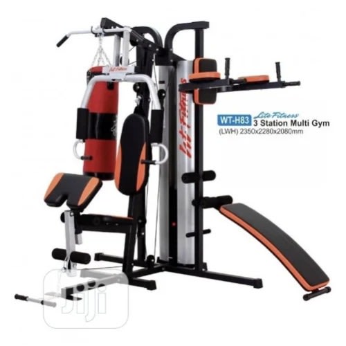 American Fitness 3 Station Multi Gym