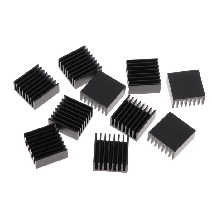 CPU Heatsinks 10 Pcs Of Aluminium Heat Sink For ComputerPower IC
