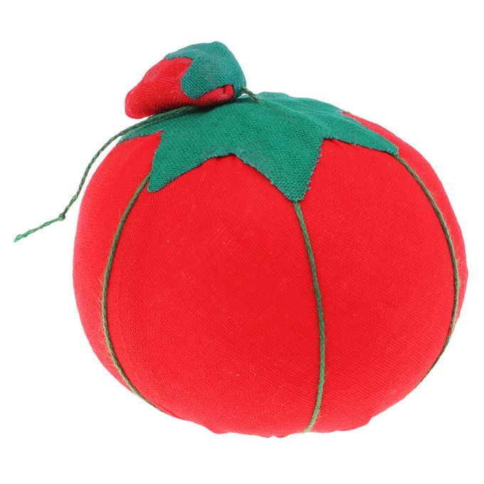Tomato Shape  Pin Cushion Soft Material Safety Storage 7cm