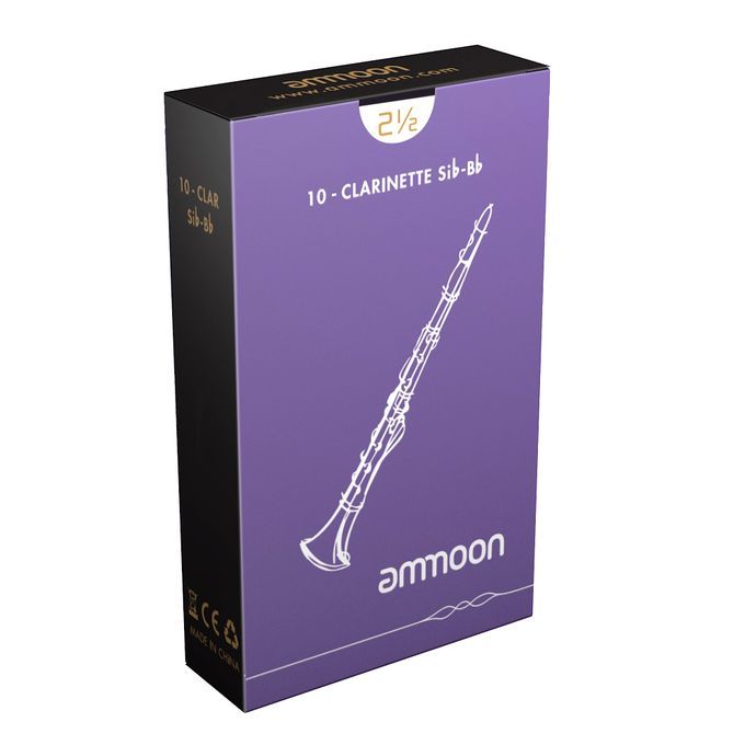 Ammoon Woodwinds Bb Clarinet Traditional Reeds Strength