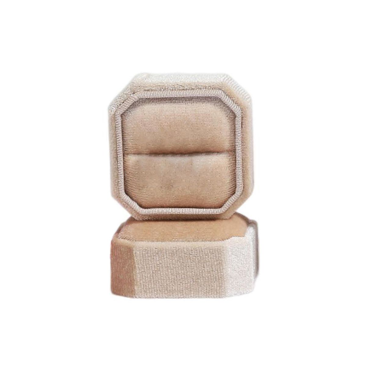 Ring Box Holiday Wedding Ring Box Beige