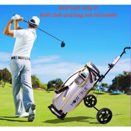 Golf Cart  trolley - 2 Wheels Push Cart