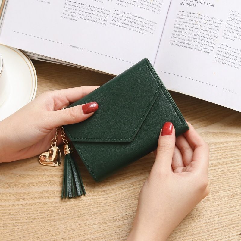 Women's Wallet Cute Student Tassel Pendant Trend Small