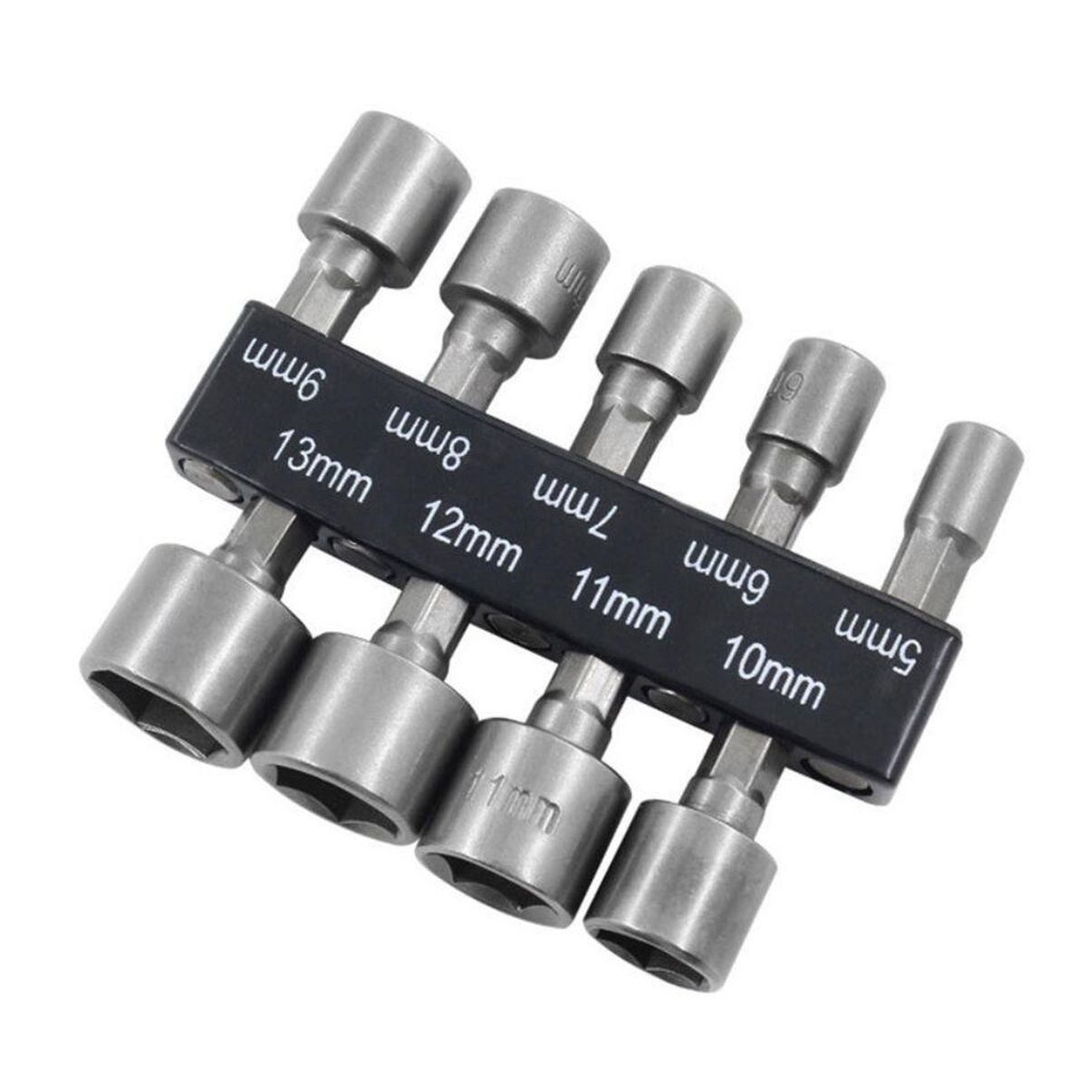 9 Pcs Power Nut Driver Drill Bit Set 1/4 Inch Hex Shank