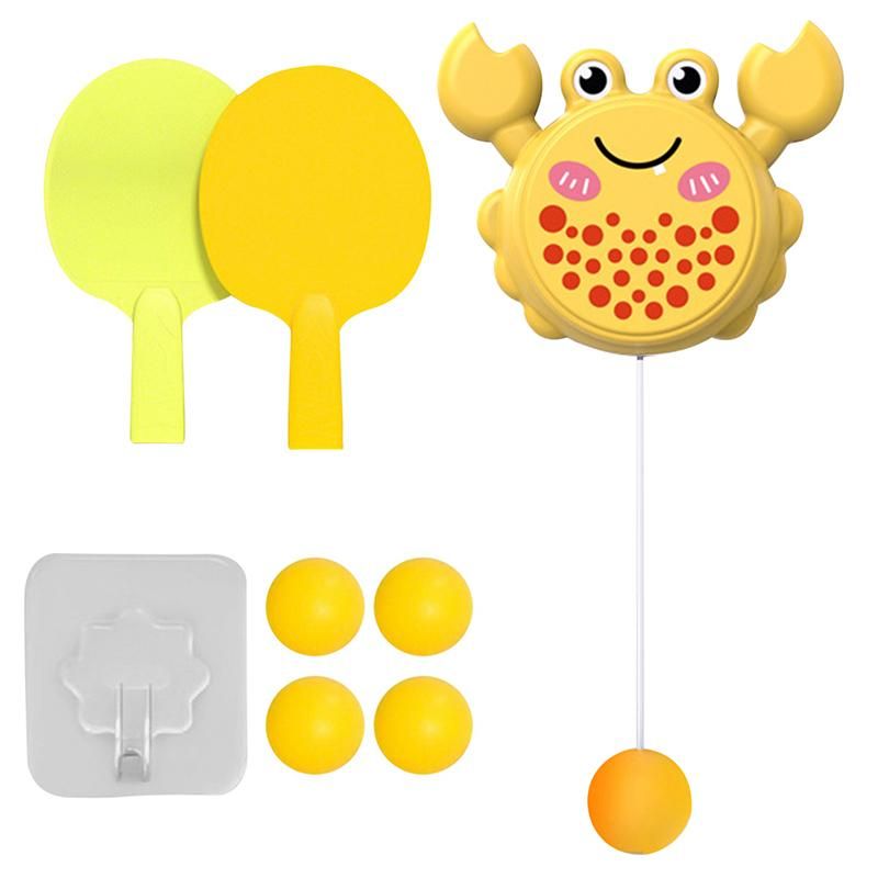 Portable Indoor Hanging Table Tennis Trainer Solo Exerciser Parent Child Interaction Toy Hanging Table Tennis Set For Children