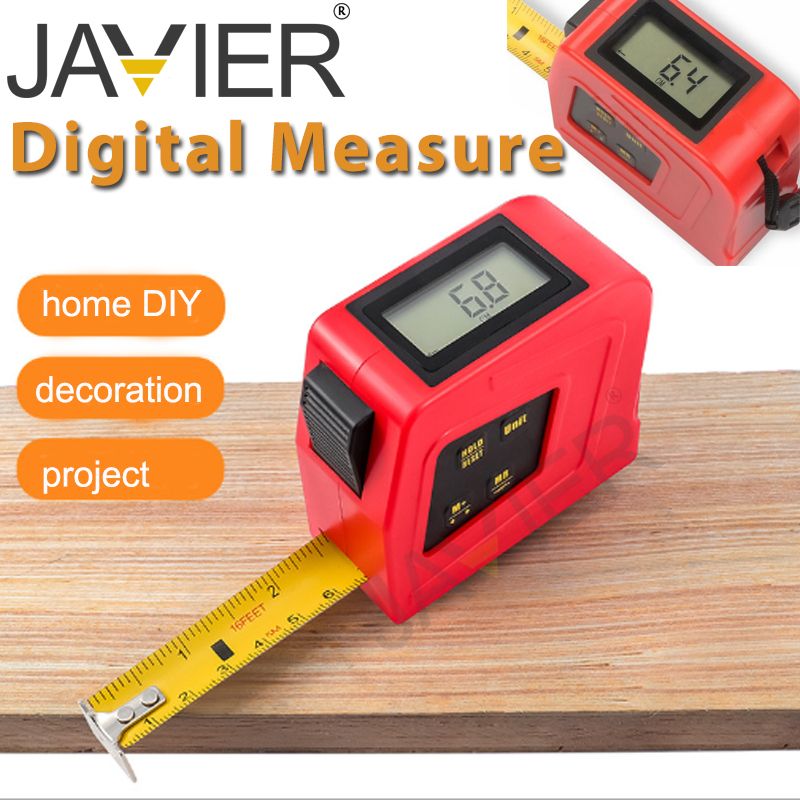 5M Portable Digital Measure Tape With LCD Display