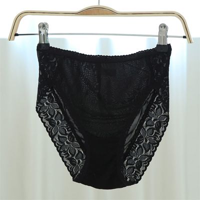100% Silk Lace Edge Sexy Comfort Package Buttock Free