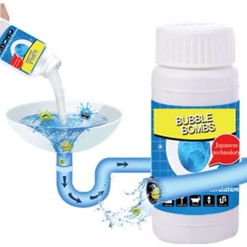 Bubble Bombs Clog Remover Deep Cleaning Powder
