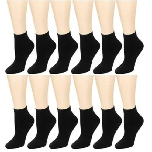 6-in-1 Pairs Of Unisex Ankle Socks