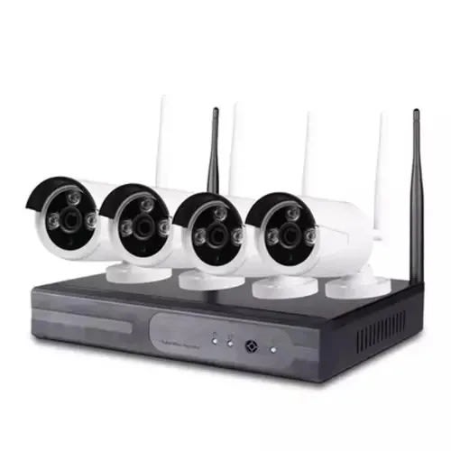Wireless NVR With 4channel IP Camera Kit