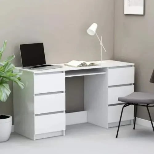 Vivaz Office Writing Desk - White Color