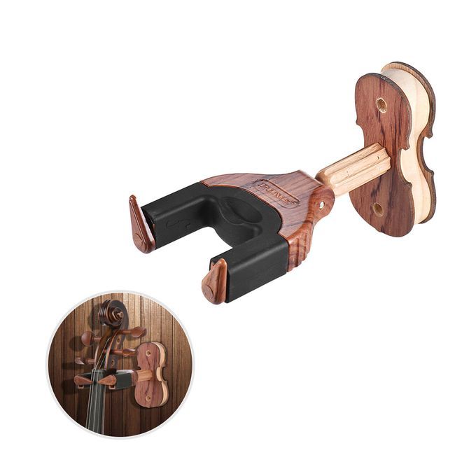 Wall Mount Violin Fiddle Viola Hanger Hook Holder Keeper