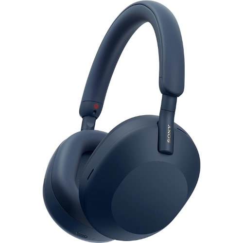 Wh-1000xm5 Noise Cancelling Wireless Headphones - 30 Hours Battery Life - Around-ear Blue