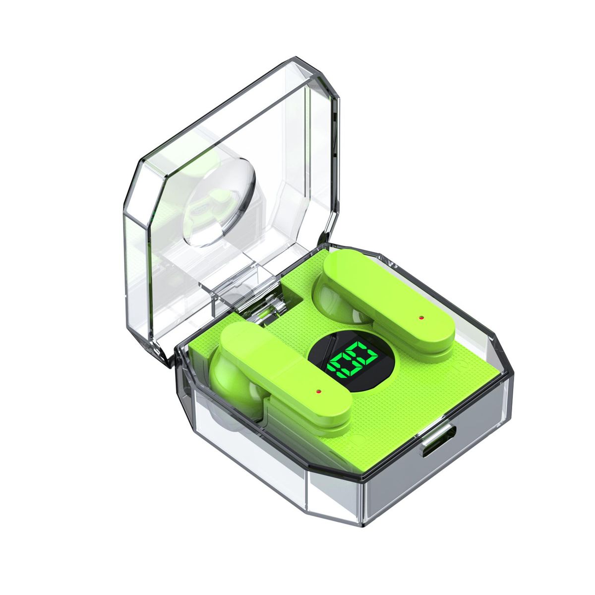 K30 Digital RGB Dynamic Light Effect In-Ear TWS Wireless BT Headset Sport Headset Earbuds