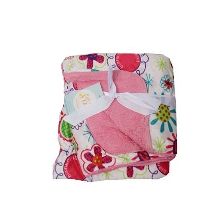 Plush  Baby Blanket  - Pink