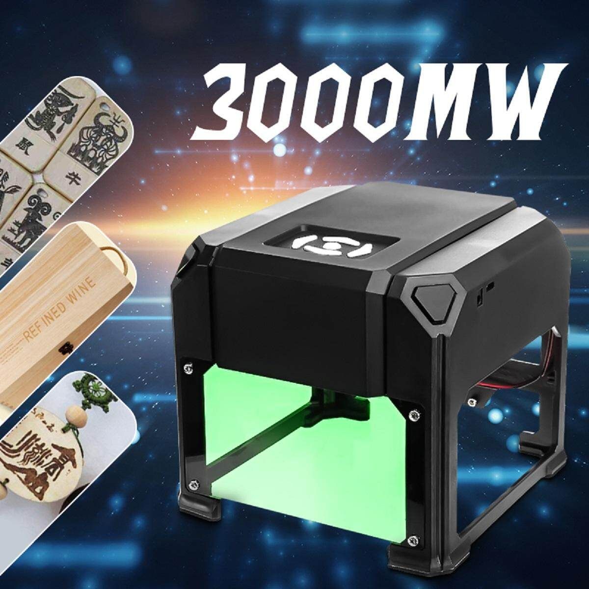 3000mW USB DIY Machine Printer Carver Logo Mark
