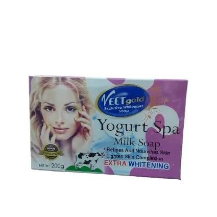 Veet Gold Exclusive Whitenizer Soap - Yogurt Spa Milk Soap - 200g X 3