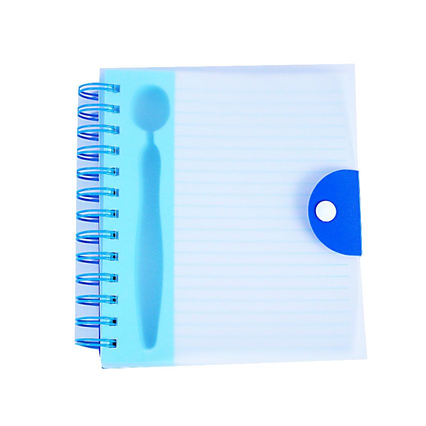 Translucent Blue Breka Notepad