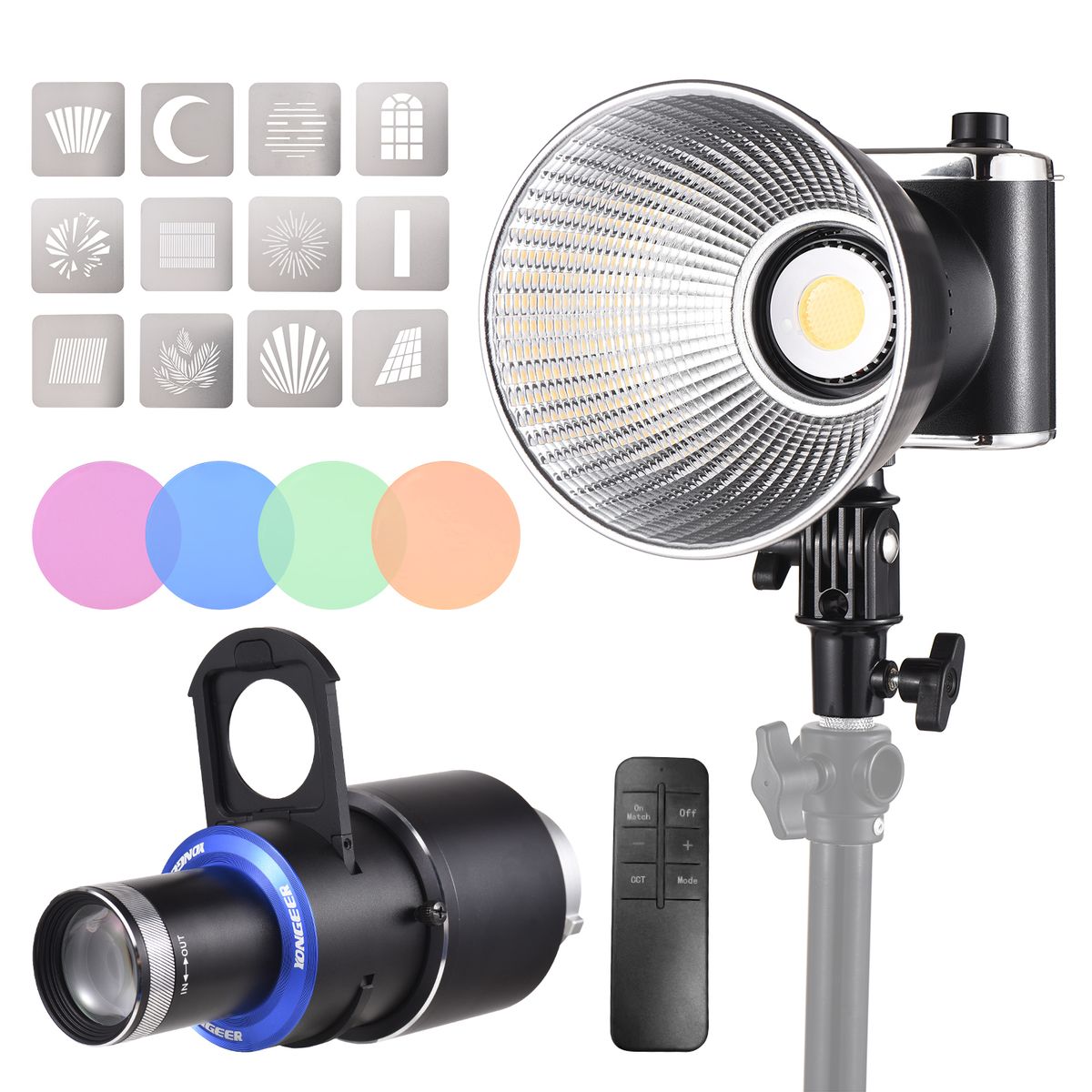 Portable 100W Focusing Video Light COB Light