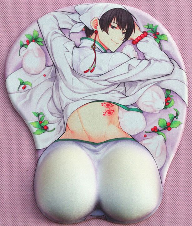 2020 Version Japanese Anime 3d Mouse Pad Wristbands Cartoon