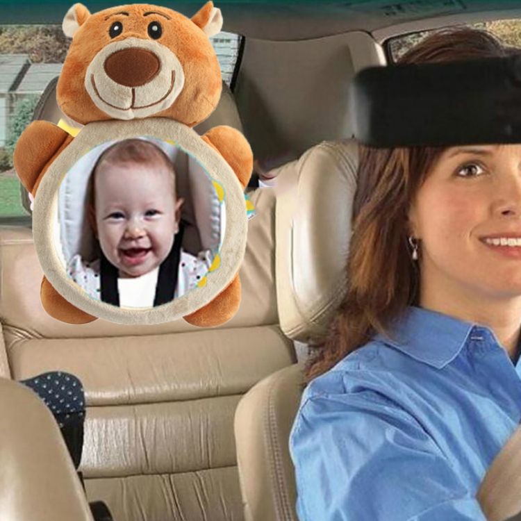 Baby Car Seat Reverse Car Rearview Mirror Pendant