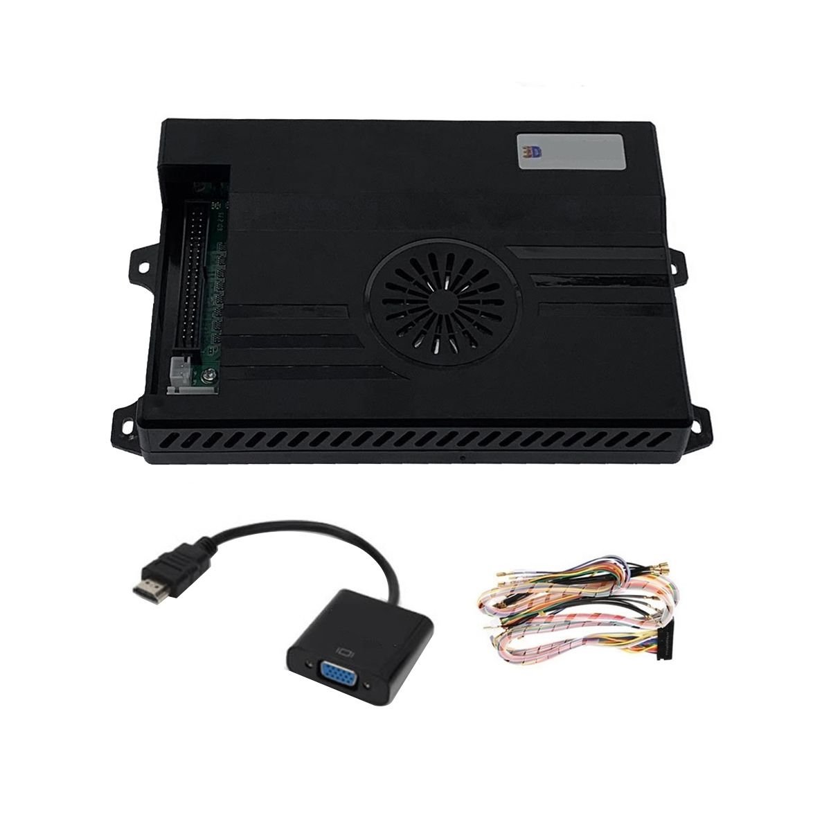 For 3D Box +2.8Mm Cable 8000 in 1 Arcade Game Console 8