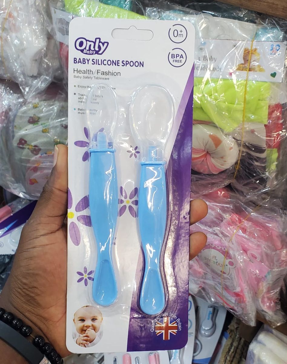 2-1 SILICON SPOON FOR BABY