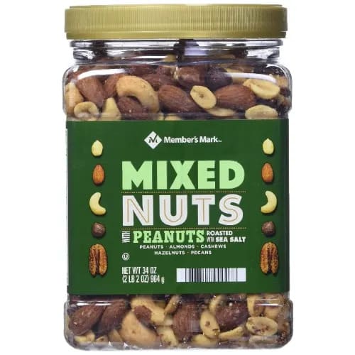 Member's Mark Deluxe Mixed Nuts With Sea Salt - 964g