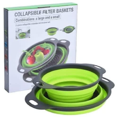 Foldable Silicone Filter Basket & Sieve