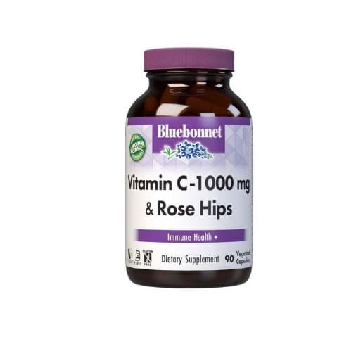 Vitamin C-1000 Mg & Rose Hips 90 Vegetable Capsules