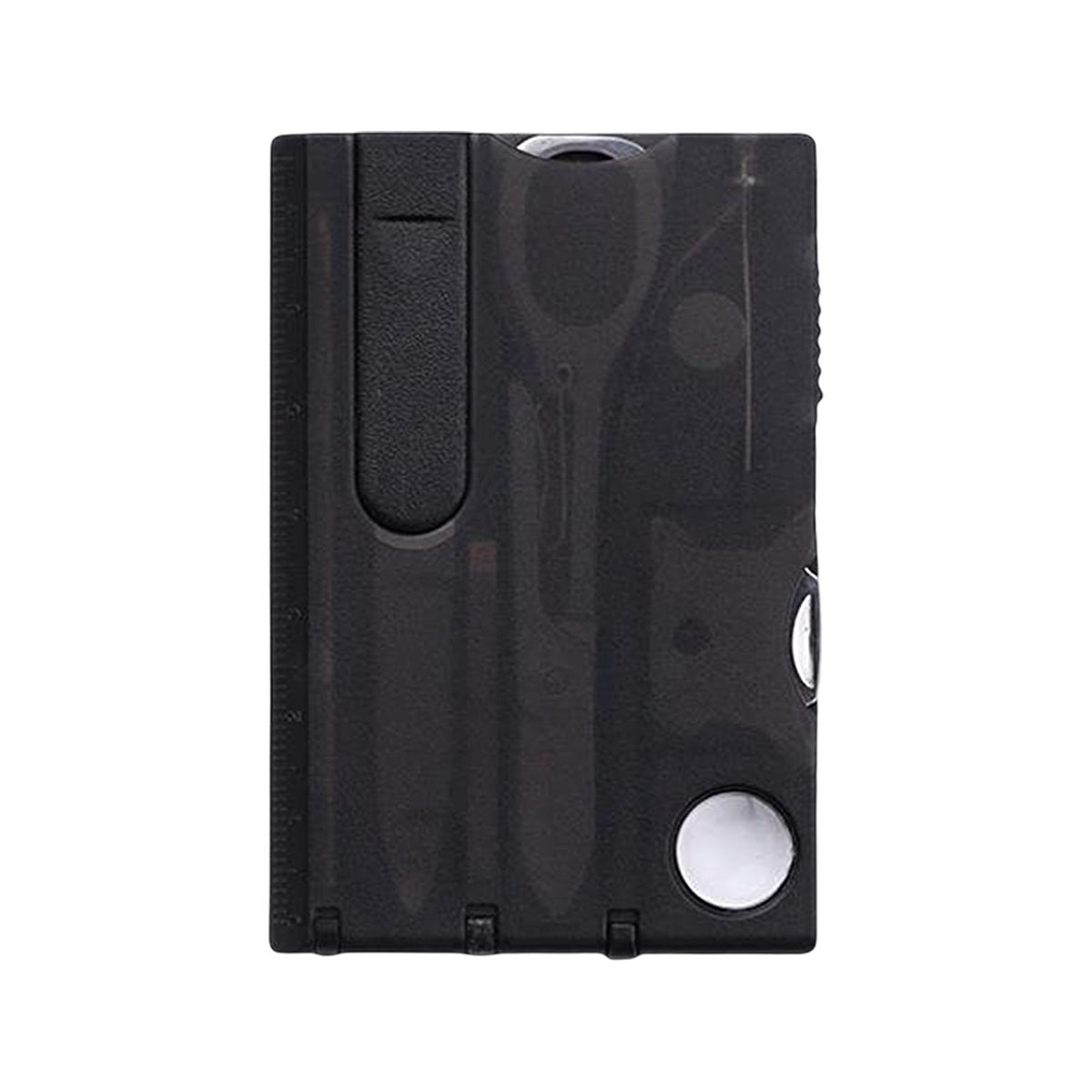 8Pcs Tool Credit Card Pocket Tools Black