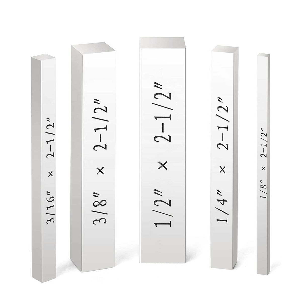 Set-Up Blocks Set 5pcs Gauge Blocks High Precision With