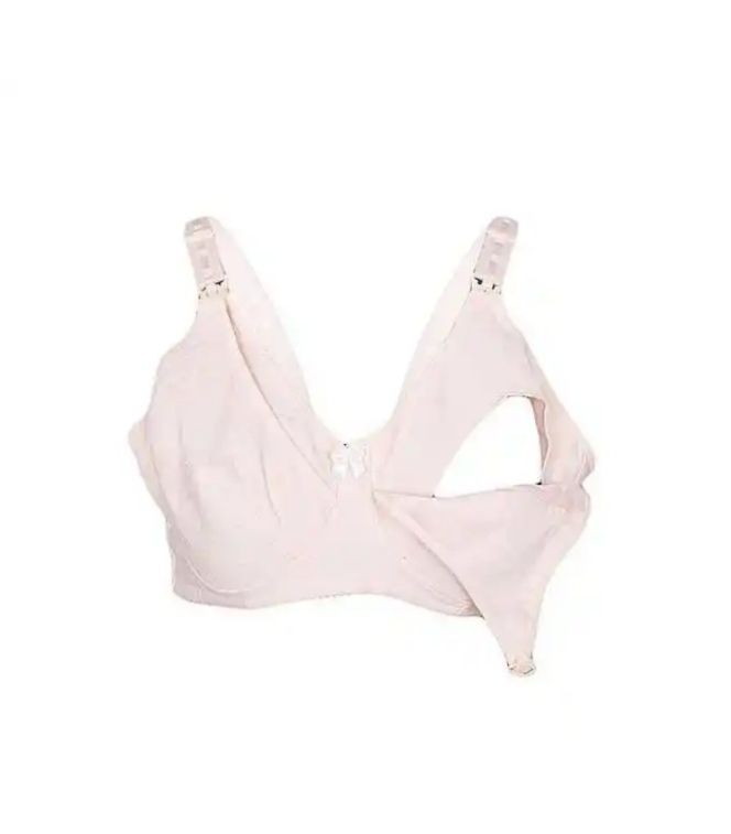 Ladies Open & Close Nursing Bra ... Keep Breast In Shape ..38 Cream
