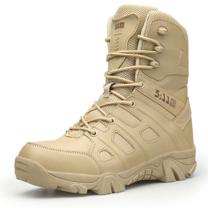 Men's Tactical Boots Desert Combat Boots Walking Shoes