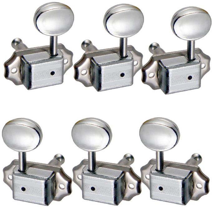 Chrome Guitar String Tuning Peg Keys  3R3L For EPI LP Electric