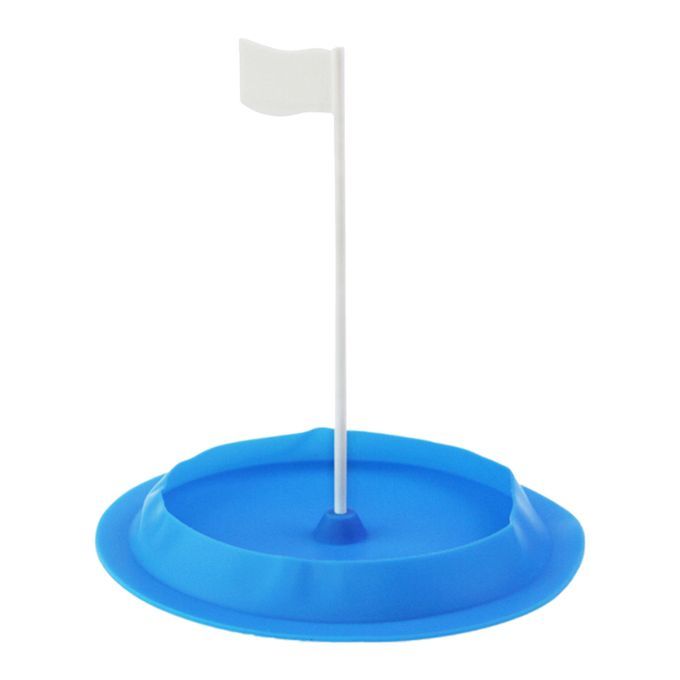 Silicone Golf Putting Cup Hole Office Garden Home Mat Putt Blue