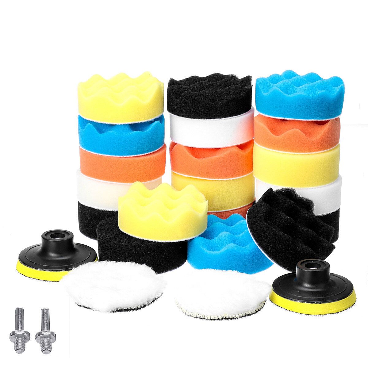 3 Inch Polishing Sponge Waxing Buffing Pad Compound For Car Polisher Drill Foam ZJ3025A