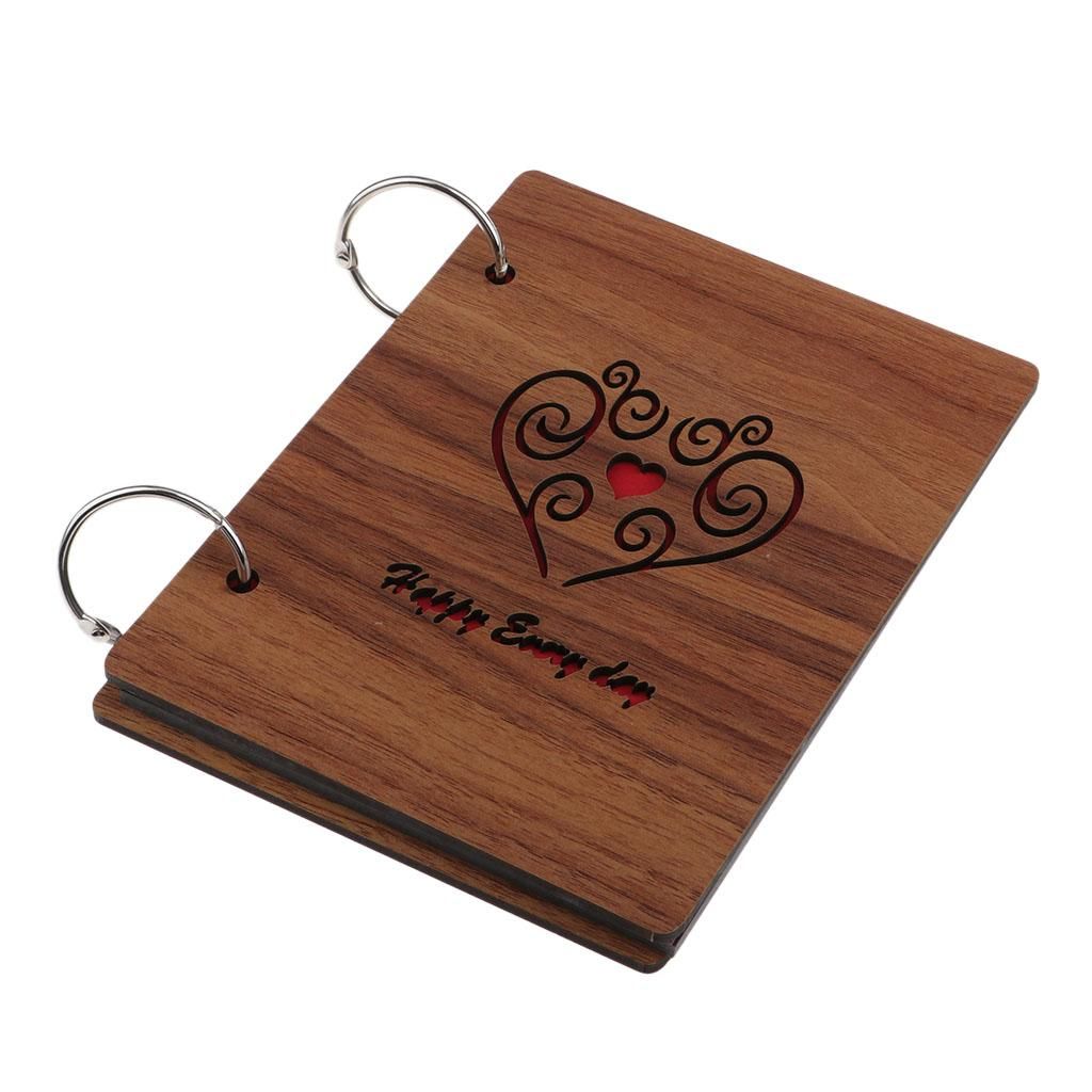 Scrapbook Photo Album Wood 1