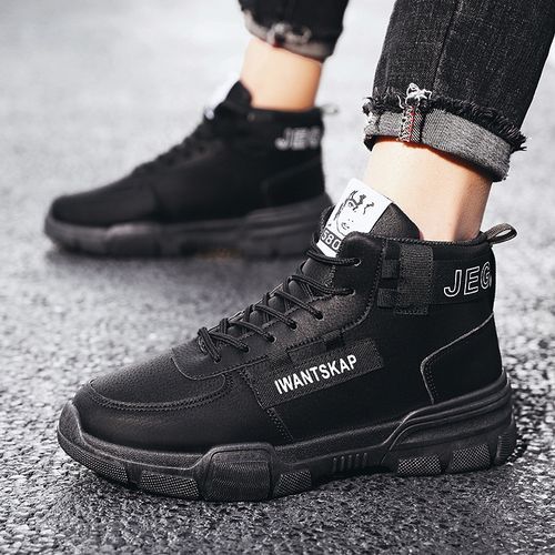 Men Winter Martin Boots(Black)