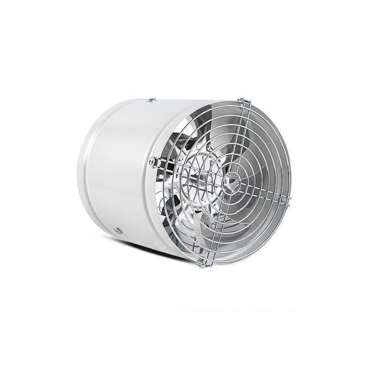 6Inch Pipe Exhaust Fans Metal Pipe Ventilation Exhaust Fans White