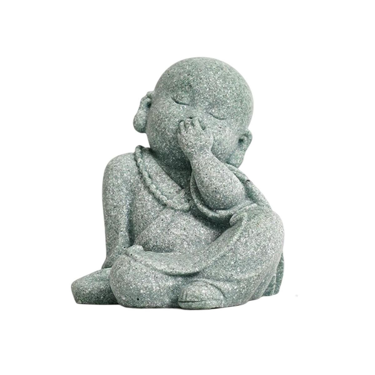 Little Zen Monk Display Miniature Zen Monk Status