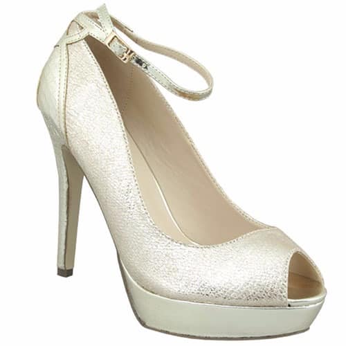 Pacomena By Menbur Champagne Gold Shoe