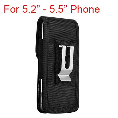 Universal Phone Bag Mobile Phone Pouch Belt Clip Waist Bag For Iphone 13 12 Pro Max Samsung S22 S9 Xiaomi Men Hunting Waist Pack 5.2-5.5 Metal Hook