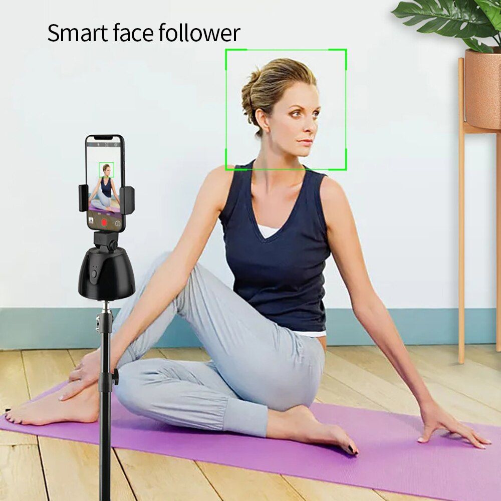 Smart Personal Robot Cameraman 360&deg; Object Tracking Holder