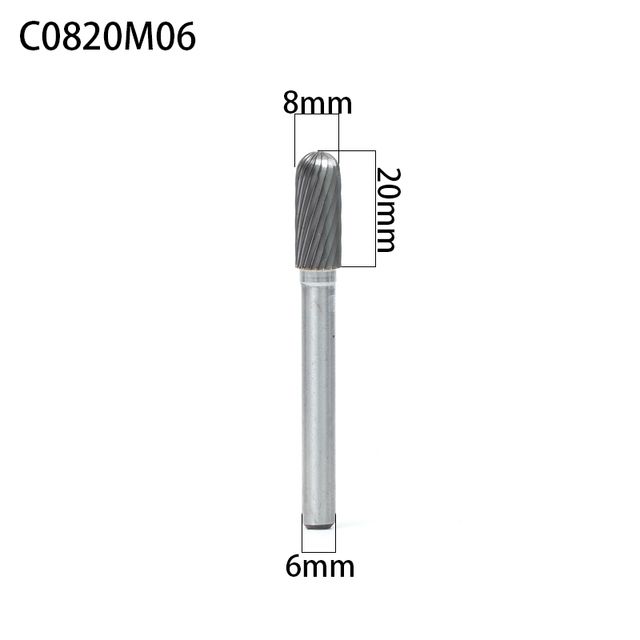 1 Pack Cx Type Carbide Rotary File Alloy Milling Cutter
