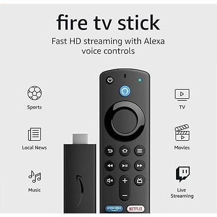 Amazon 4K Firestick - Smart TV Voice control