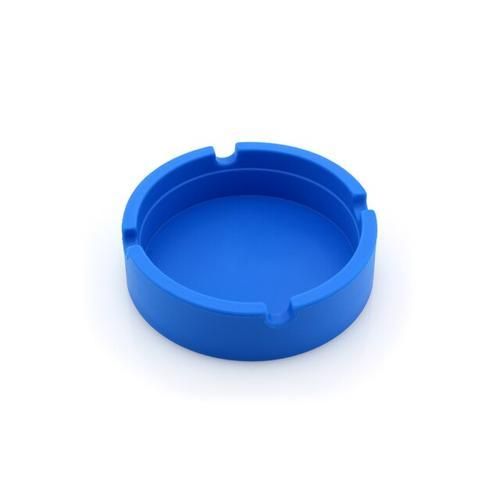 Creative Portable Rubber Silicone Round Ashtray Durable Soft Eco Friendly Ashtray Ash Tray Holder  Home Supplies